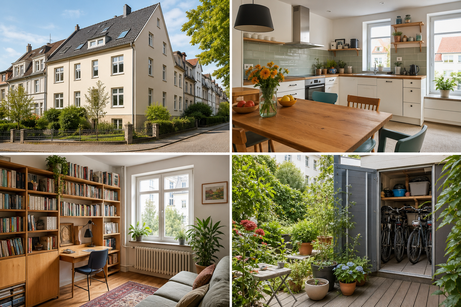 Praktische Familienküche